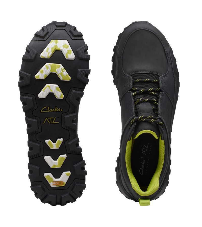 Clarks - Atl Trek Run Black Leather